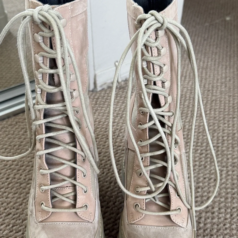 Darker Wavs Double Stack Platform Field Girl Traitor Boots Size 7 - Picture 10 of 10